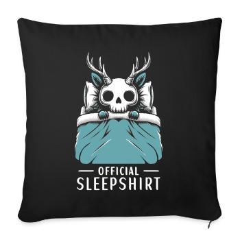 Official Sleepshirt Wendigo - Sofa pillowcase 17,3'' x 17,3'' (45 x 45 cm) - black - Front