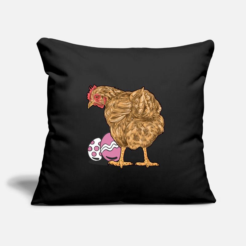 Chicken, Poultry, Poultry, Eggs, Egg, Easter, Easter Egg Sofa pillowcase 17,3'' x 17,3'' (45 x 45 cm)