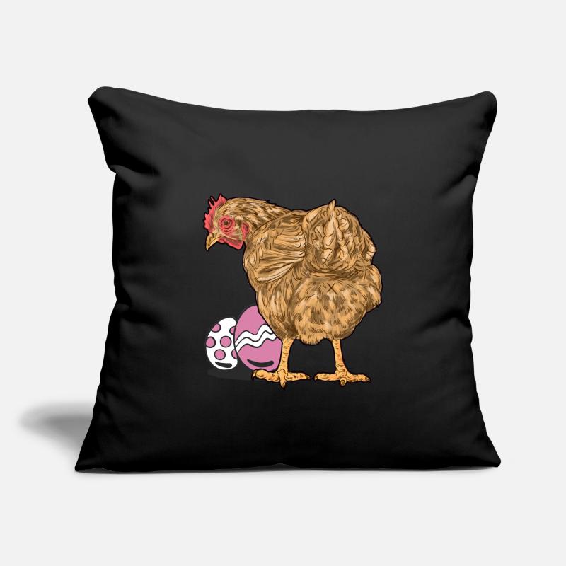 Chicken, Poultry, Poultry, Eggs, Egg, Easter, Easter Egg Sofa pillowcase 17,3'' x 17,3'' (45 x 45 cm)
