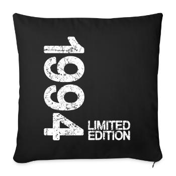 1994 Édition limitée - Housse de coussin décorative 45 x 45 cm - noir - Devant