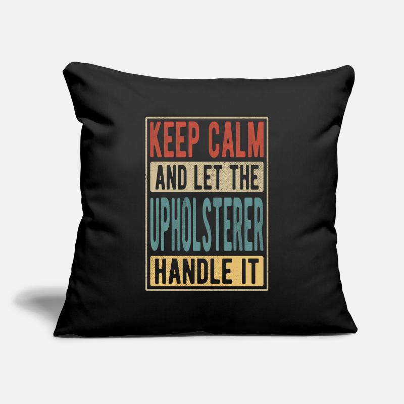 Upholsterer Retro Gift Sofa pillowcase 17,3'' x 17,3'' (45 x 45 cm)