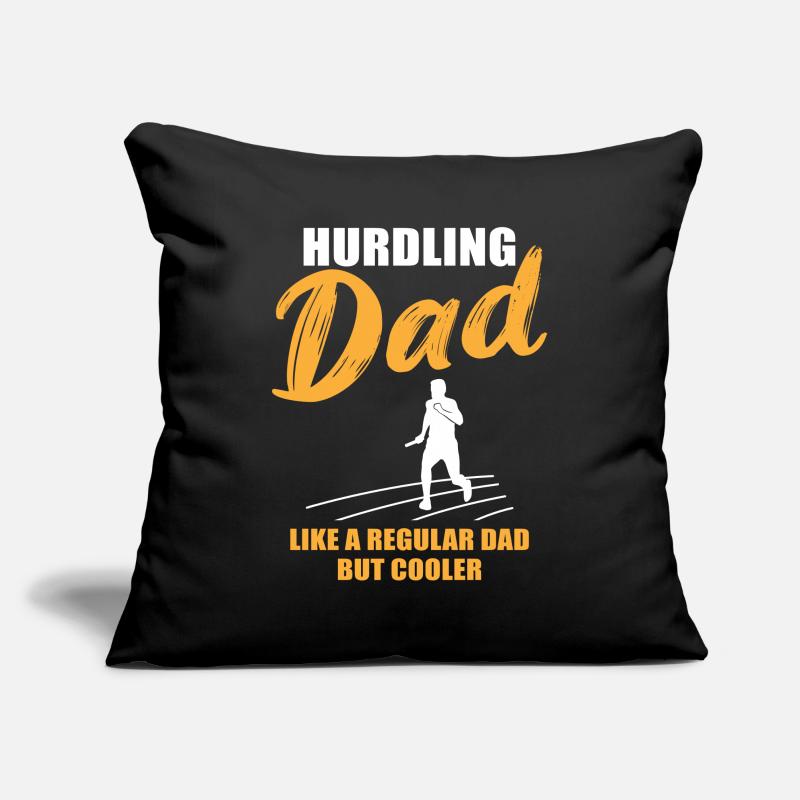 Cool Runner Dad Saying Sofa pillowcase 17,3'' x 17,3'' (45 x 45 cm)