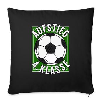 Advancement 4th Grade School Back to School - Sofa pillowcase 17,3'' x 17,3'' (45 x 45 cm) - black - Front