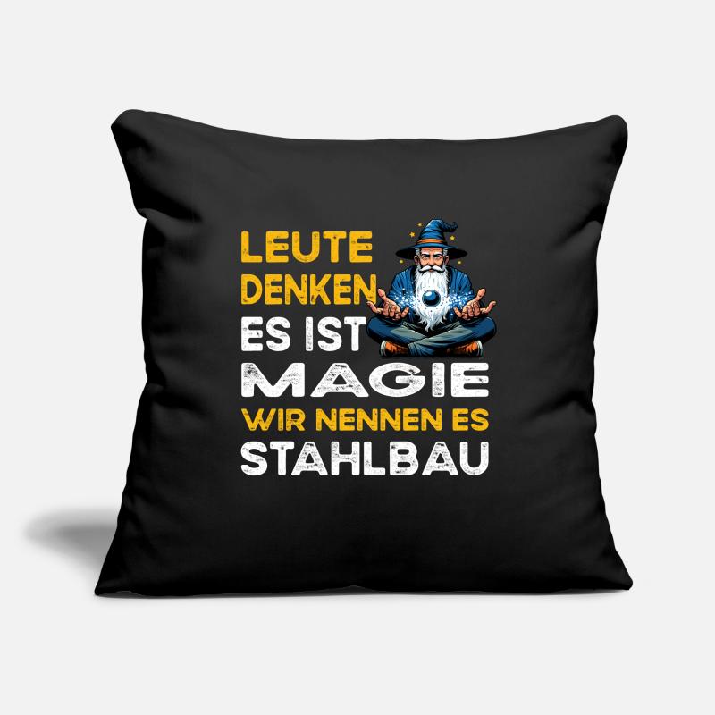 People Thinking Magic Steel Construction Locksmiths Sofa pillowcase 17,3'' x 17,3'' (45 x 45 cm)