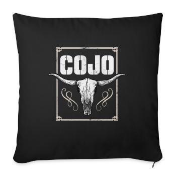 Country - Sofakissenbezug 45 x 45 cm - Schwarz - Vorne