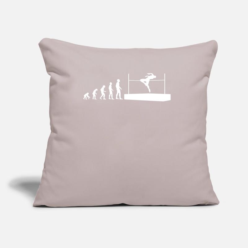 Evolution High Jump Athlete Evolutionary Sofa pillowcase 17,3'' x 17,3'' (45 x 45 cm)