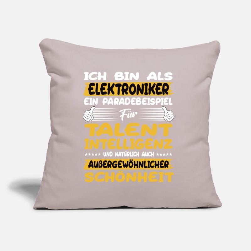 electronics technician a prime example of talent Sofa pillowcase 17,3'' x 17,3'' (45 x 45 cm)