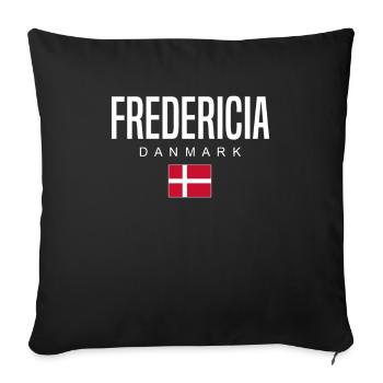 Fredericia, Denmark - Sofa pillowcase 17,3'' x 17,3'' (45 x 45 cm) - black - Front