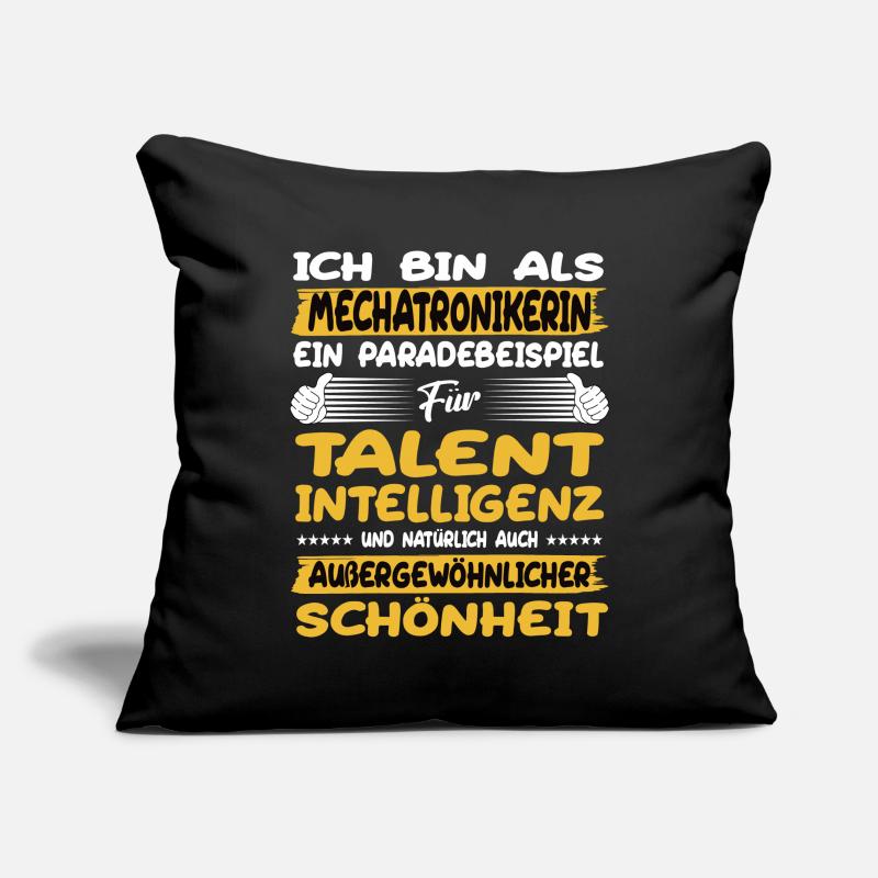 mechatronics technician a prime example of talent Sofa pillowcase 17,3'' x 17,3'' (45 x 45 cm)