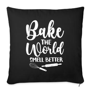 Baker - Sofa pillowcase 17,3'' x 17,3'' (45 x 45 cm) - black - Front
