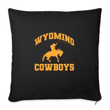 Cowboy Cowboy Boots Western Gift - Sofa pillowcase 17,3'' x 17,3'' (45 x 45 cm) - black - Front