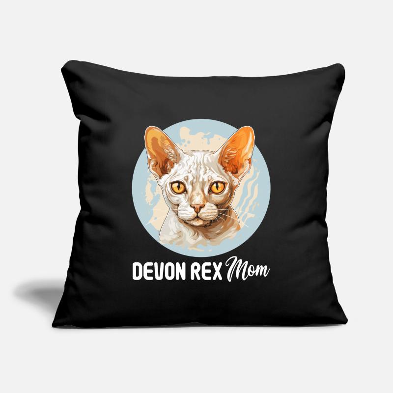 Devon Rex Kätzchen Devon Rex Katze Sofakissenbezug 45 x 45 cm