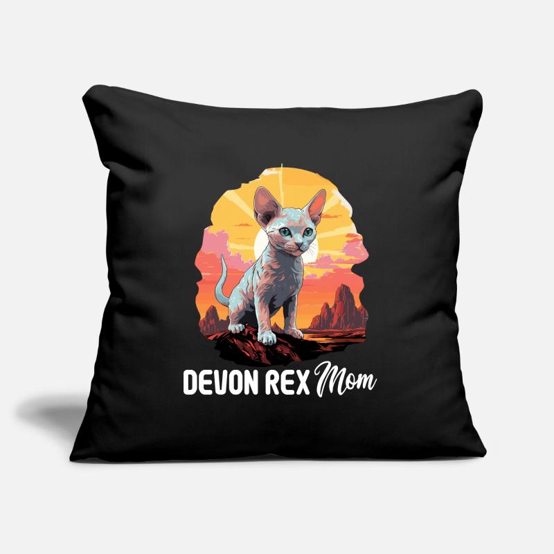 Devon Rex Kitten Devon Rex Cat Sofa pillowcase 17,3'' x 17,3'' (45 x 45 cm)