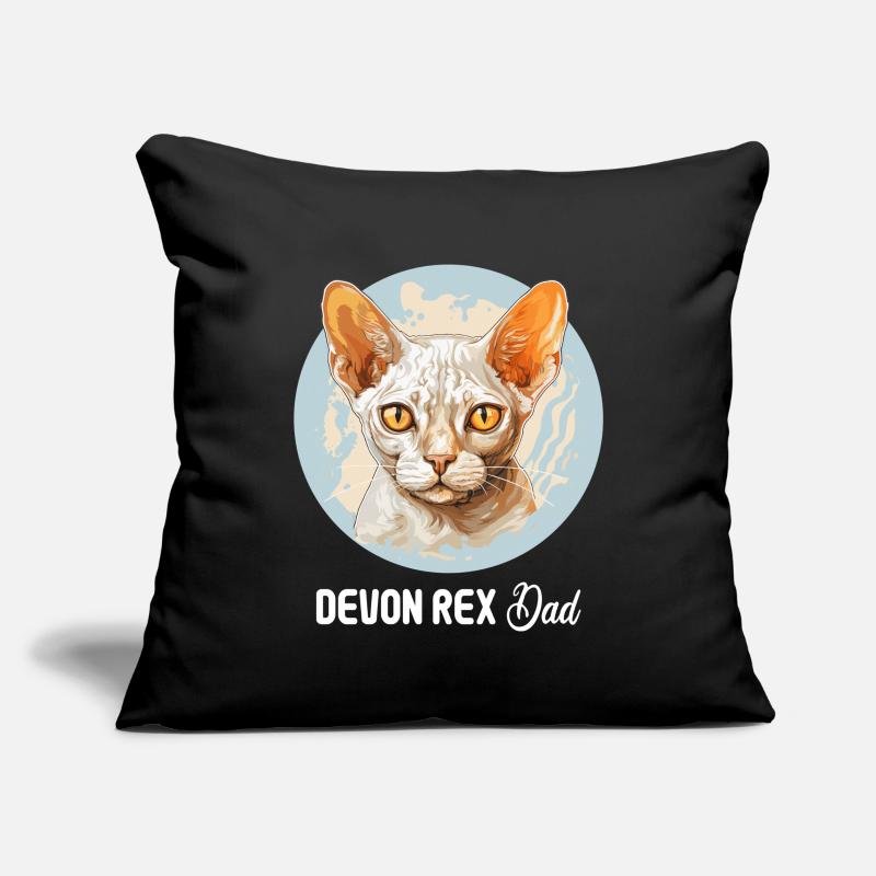 Devon Rex Kätzchen Devon Rex Katze Sofakissenbezug 45 x 45 cm