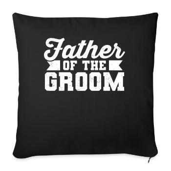 Bachelor Bachelor Party - Sofa pillowcase 17,3'' x 17,3'' (45 x 45 cm) - black - Front