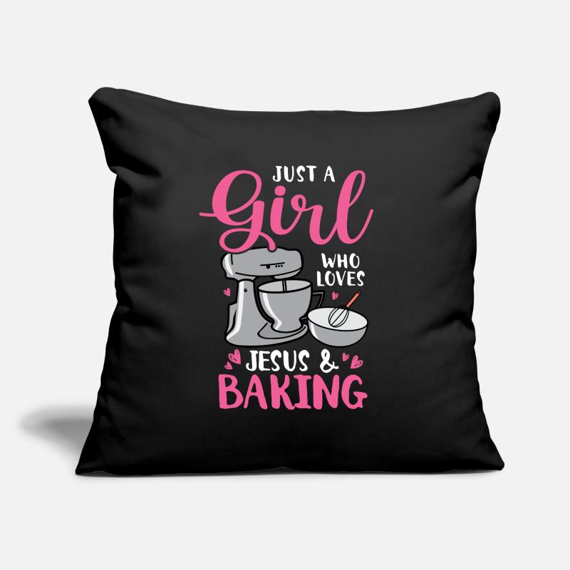 Baker Bakery Bakery Baking Gift Sofa pillowcase 17,3'' x 17,3'' (45 x 45 cm)