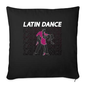 Salsa Dance Latin Dance Mambo Music Salsa Dancer - Sofakissenbezug 45 x 45 cm - Schwarz - Vorne