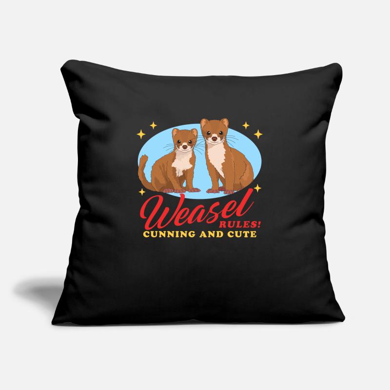 Weasel Mouse Weasel Dwarf Weasel Gift Sofa pillowcase 17,3'' x 17,3'' (45 x 45 cm)