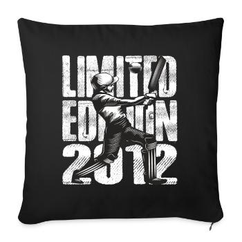 Limited Edition 2012 Limited Edition Cricket - Sofa pillowcase 17,3'' x 17,3'' (45 x 45 cm) - black - Front