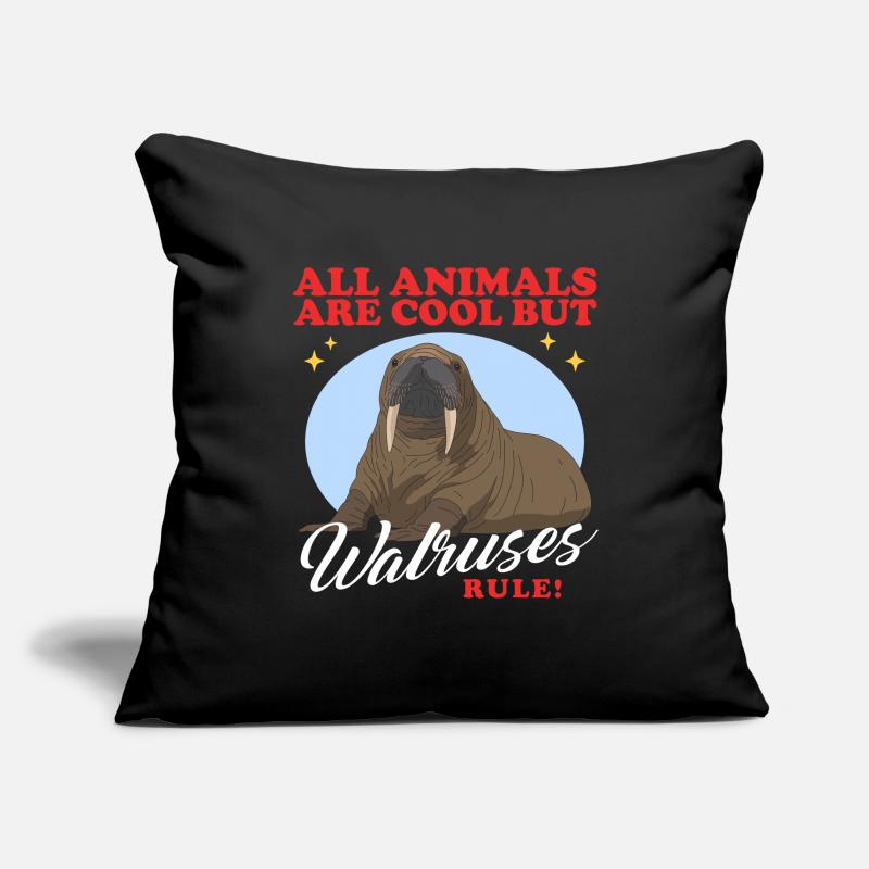 Walrus Walrus Walrus Walrus Gift Sofa pillowcase 17,3'' x 17,3'' (45 x 45 cm)