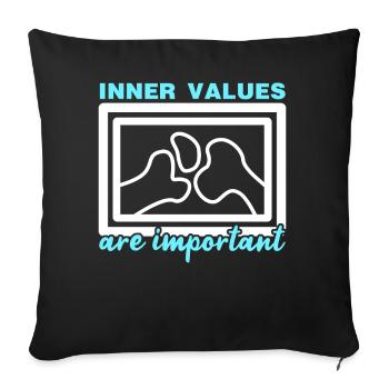 Radiographie des os aux rayons X Radiologie - Housse de coussin décorative 45 x 45 cm - noir - Devant