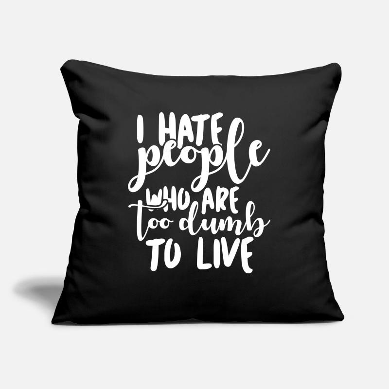 Misanthrope Grumpy Darwin Darwinism Sofakissenbezug 45 x 45 cm