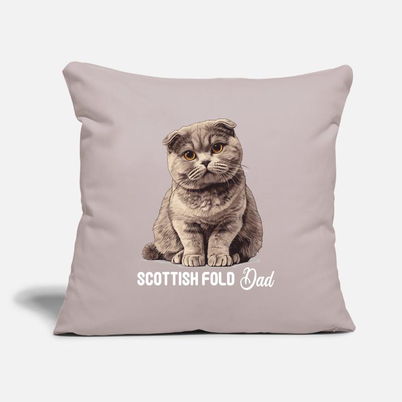 Scottish Fold Kätzchen Scottish Fold Katze Sofakissenbezug 45 x 45 cm