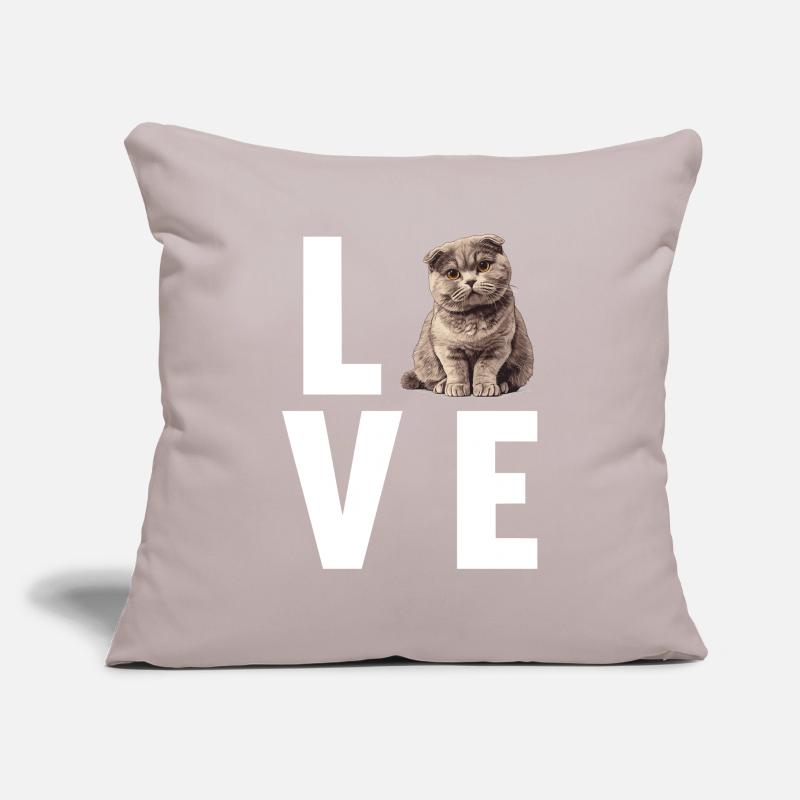 Scottish Fold Kätzchen Scottish Fold Katze Sofakissenbezug 45 x 45 cm