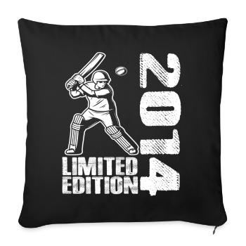 Édition limitée 2014 Édition limitée Cricket - Housse de coussin décorative 45 x 45 cm - noir - Devant
