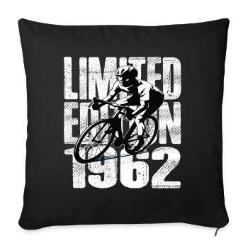 Édition limitée 1962 Édition limitée anniversaire - Housse de coussin décorative 45 x 45 cm - noir - Devant