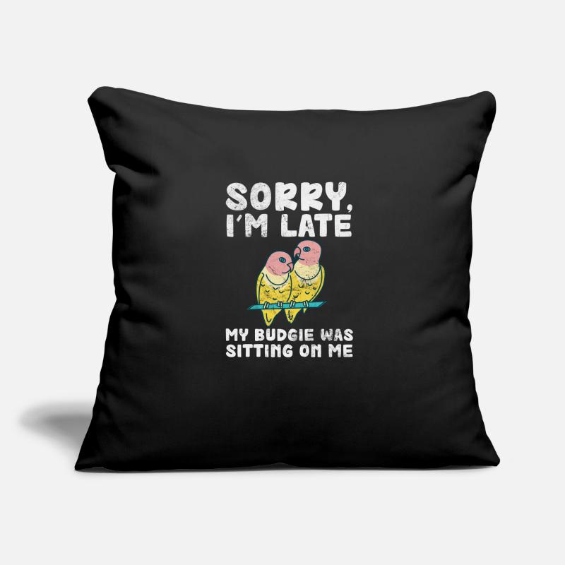 Budgerigar Sofa pillowcase 17,3'' x 17,3'' (45 x 45 cm)