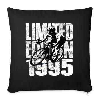 Édition limitée 1995 Édition limitée anniversaire - Housse de coussin décorative 45 x 45 cm - noir - Devant