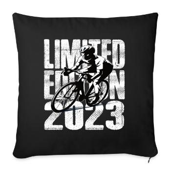 Édition limitée 2023 Édition limitée anniversaire - Housse de coussin décorative 45 x 45 cm - noir - Devant