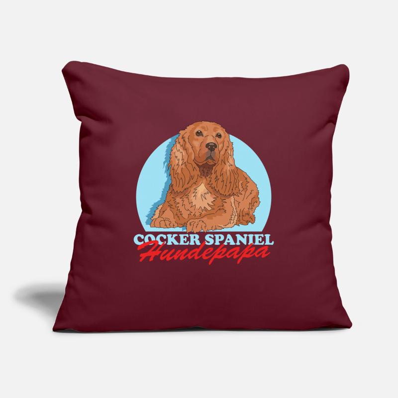 Cocker Spaniel Dog Dad Cocker Spaniel Gift Sofa pillowcase 17,3'' x 17,3'' (45 x 45 cm)