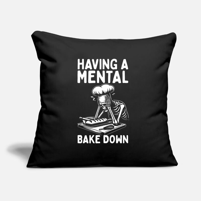 Baker Bakery Bakery Baking Gift Sofa pillowcase 17,3'' x 17,3'' (45 x 45 cm)