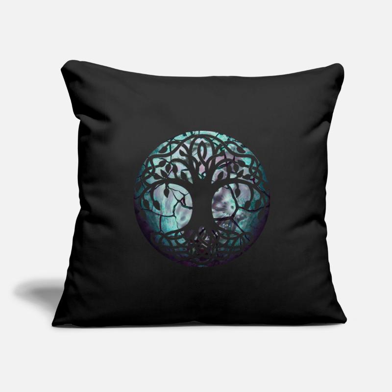 Celtic Tree Celtic Nature Forest Sofa pillowcase 17,3'' x 17,3'' (45 x 45 cm)