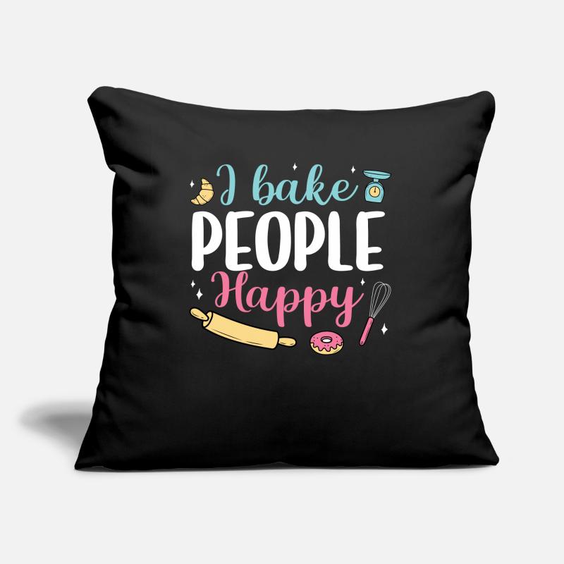 Baker Bakery Bakery Baking Gift Sofa pillowcase 17,3'' x 17,3'' (45 x 45 cm)