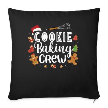 Baker - Sofa pillowcase 17,3'' x 17,3'' (45 x 45 cm) - black - Front