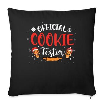Baker - Sofa pillowcase 17,3'' x 17,3'' (45 x 45 cm) - black - Front