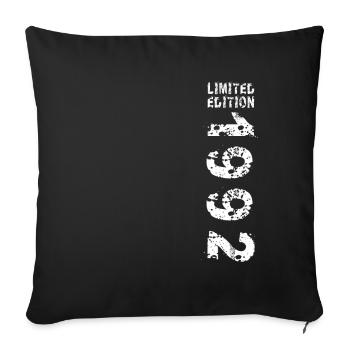 1992 Geburtstag Geschenkidee Vintage Edition 1992 - Sofakissenbezug 45 x 45 cm - Schwarz - Vorne