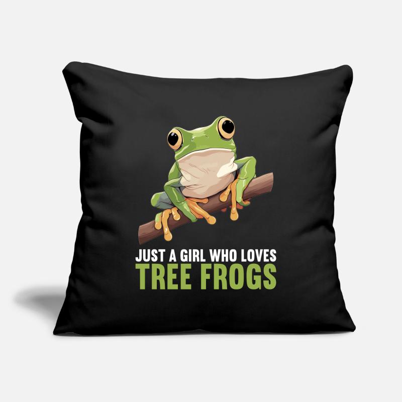 Tree Frog Baumfrösche Baumfrosch Sofa pillowcase 17,3'' x 17,3'' (45 x 45 cm)