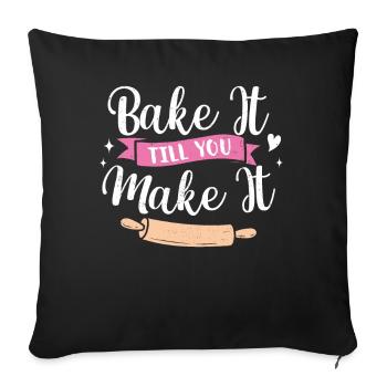 Baker - Sofa pillowcase 17,3'' x 17,3'' (45 x 45 cm) - black - Front