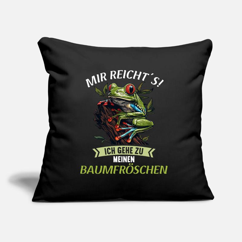 Rainette Baumfrösche Baumfrosch Housse de coussin décorative 45 x 45 cm
