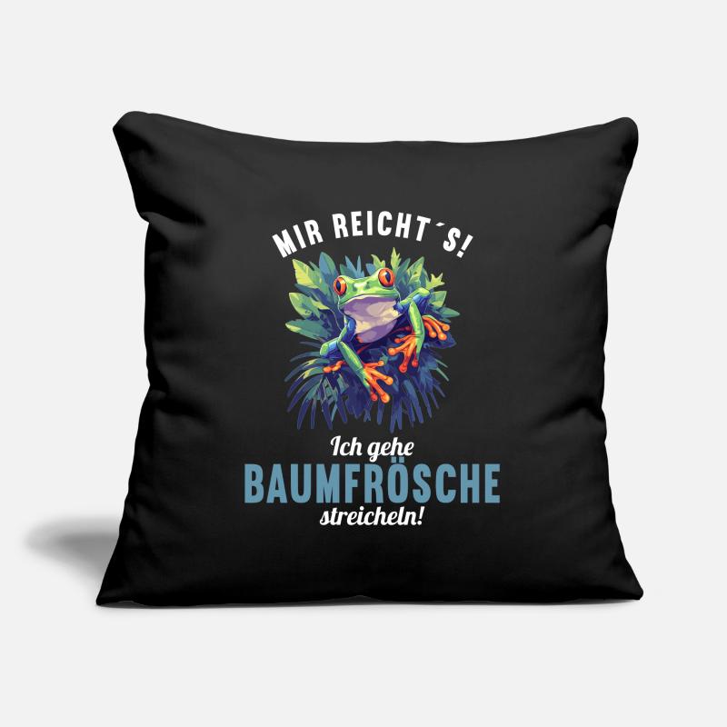 Rainette Baumfrösche Baumfrosch Housse de coussin décorative 45 x 45 cm