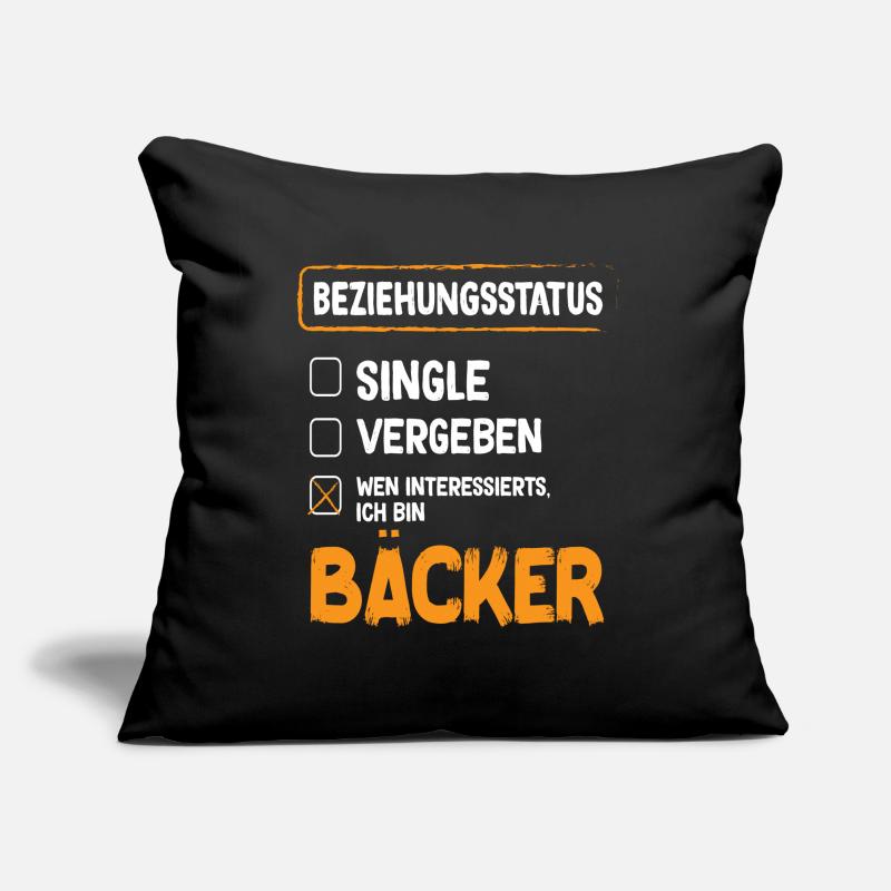 Baker Relationship Status Back Baked Goods Baking Sofa pillowcase 17,3'' x 17,3'' (45 x 45 cm)
