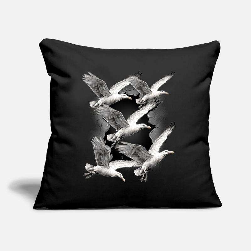 Möwen Möwe Maritim Seevögel Sofakissenbezug 45 x 45 cm