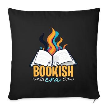 Literature Teacher In My Bookish Era Instructor - Sofakissenbezug 45 x 45 cm - Schwarz - Vorne
