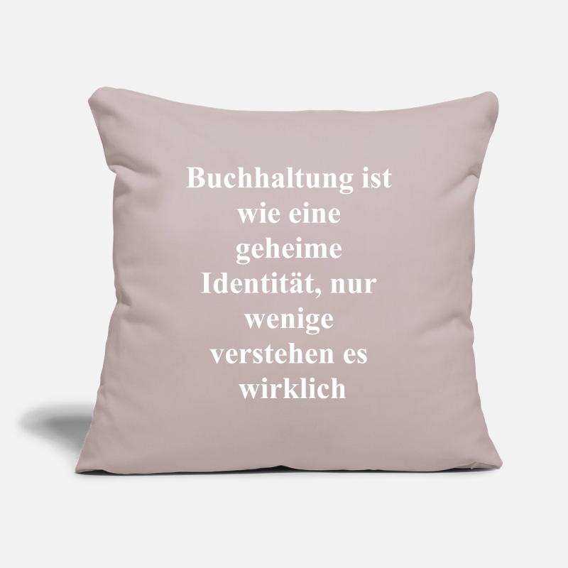 Cadeau de comptable de super-héros Housse de coussin décorative 45 x 45 cm