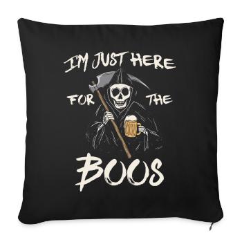 Bartender Mixologist Halloween Pun - Sofa pillowcase 17,3'' x 17,3'' (45 x 45 cm) - black - Front