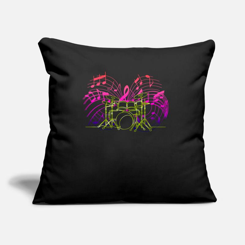 Drums Drummers Drummers Sofa pillowcase 17,3'' x 17,3'' (45 x 45 cm)